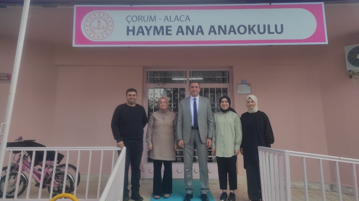 İlçe Milli Eğitim Müdürümüz Sayın Ahmet ÇAYLAK okulumuzu ziyaret etti.